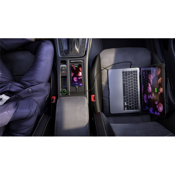 GOOBAY φορτιστής αυτοκινήτου 61739, USB & USB-C PD, 45W, μαύρος GOOBAY φορτιστής αυτοκινήτου 61739, USB & USB-C PD, 45W, μαύρος