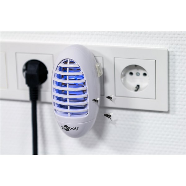 GOOBAY εντομοπαγίδα με λάμπα UV 59813, 1W, λευκή GOOBAY εντομοπαγίδα με λάμπα UV 59813, 1W, λευκή