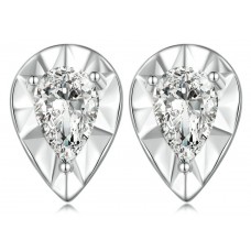 BAMOER σκουλαρίκια καρφωτά BSE804, με κυβική ζιρκόνια, ασήμι 925, ασημί