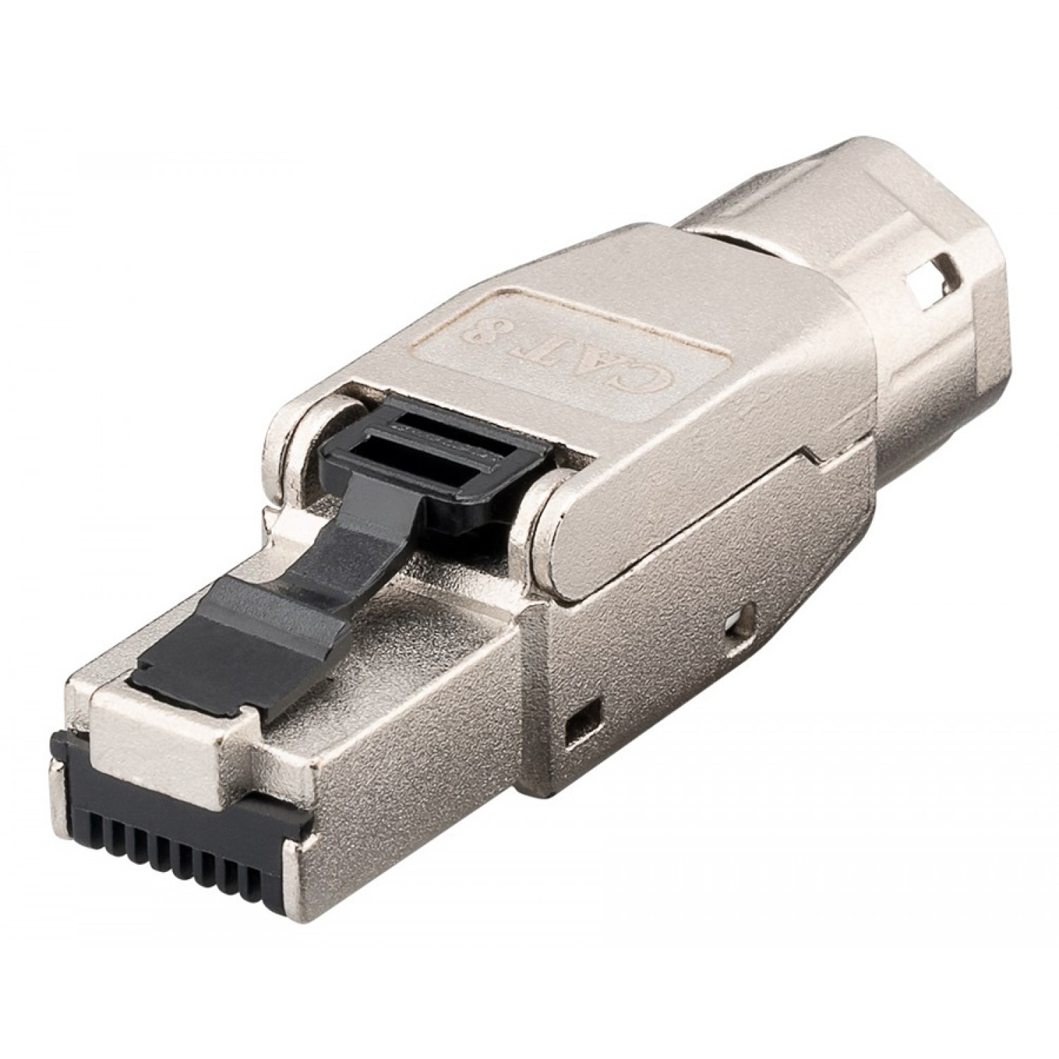 GOOBAY βύσμα RJ45 CAT 8.1 STP 61130, tool-free, ασημί GOOBAY βύσμα RJ45 CAT 8.1 STP 61130, tool-free, ασημί
