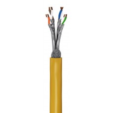 GOOBAY καλώδιο S/FTP CAT 8.1 61126, copper, AWG 22, GHMT, 25m, κίτρινο