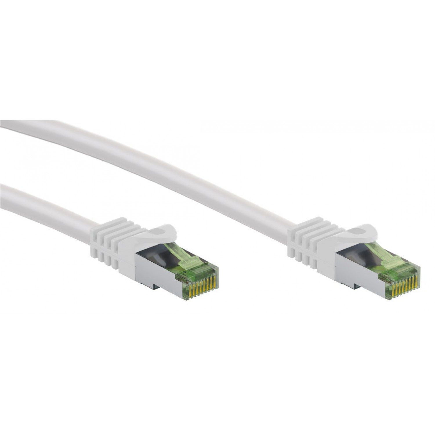GOOBAY καλώδιο S/FTP CAT 8.1 61104, copper, AWG 26, GHMT, 1m, λευκό GOOBAY καλώδιο S/FTP CAT 8.1 61104, copper, AWG 26, GHMT, 1m, λευκό
