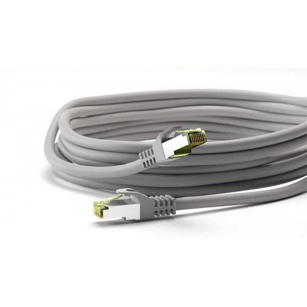 GOOBAY καλώδιο S/FTP CAT 8.1 61119, copper, AWG 26, LSZH, 7.5m, γκρι GOOBAY καλώδιο S/FTP CAT 8.1 61119, copper, AWG 26, LSZH, 7.5m, γκρι