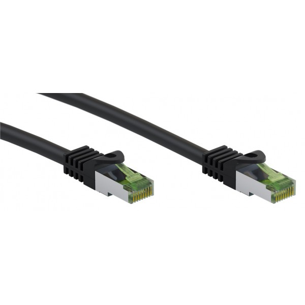 GOOBAY καλώδιο S/FTP CAT 8.1 61099, copper, AWG 26, LSZH, 15m, μαύρο GOOBAY καλώδιο S/FTP CAT 8.1 61099, copper, AWG 26, LSZH, 15m, μαύρο