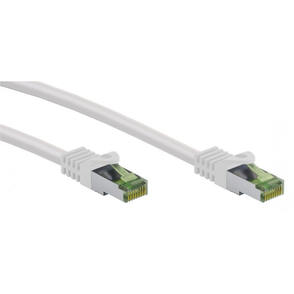 GOOBAY καλώδιο S/FTP CAT 8.1 61109, copper, AWG 26, LSZH, 10m, λευκό GOOBAY καλώδιο S/FTP CAT 8.1 61109, copper, AWG 26, LSZH, 10m, λευκό