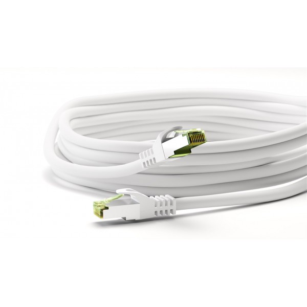 GOOBAY καλώδιο S/FTP CAT 8.1 61110, copper, AWG 26, LSZH, 15m, λευκό GOOBAY καλώδιο S/FTP CAT 8.1 61110, copper, AWG 26, LSZH, 15m, λευκό