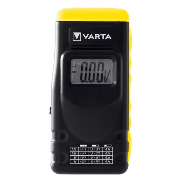 VARTA ψηφιακό tester μπαταρίας 64886 για 9V/AA/C/D/button cells VARTA ψηφιακό tester μπαταρίας 64886 για 9V/AA/C/D/button cells