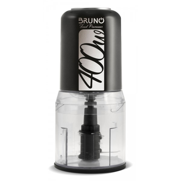BRUNO πολυκόπτης BRN-0087, 2 ταχύτητες, 400W, 500ml, 4 λεπίδες, μαύρος BRUNO πολυκόπτης BRN-0087, 2 ταχύτητες, 400W, 500ml, 4 λεπίδες, μαύρος