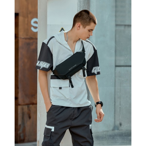 ARCTIC HUNTER τσάντα μέσης YB00047, 2L, μαύρη ARCTIC HUNTER τσάντα μέσης YB00047, 2L, μαύρη