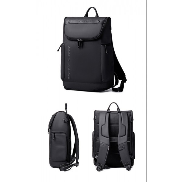 ARCTIC HUNTER τσάντα πλάτης B00465 με θήκη laptop 15.6", 25L, μαύρη ARCTIC HUNTER τσάντα πλάτης B00465 με θήκη laptop 15.6", 25L, μαύρη