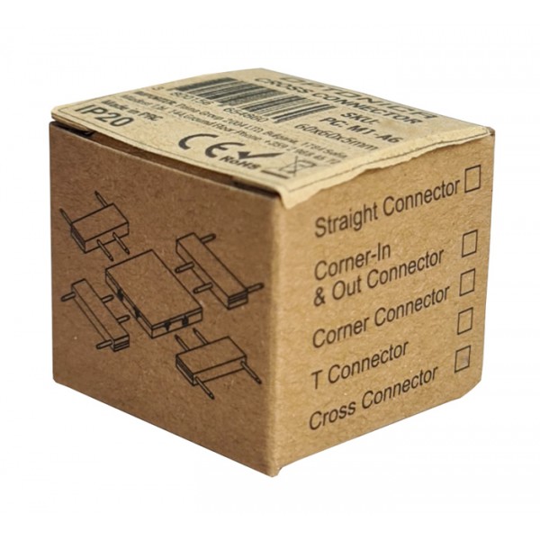 OPTONICA σύνδεσμος LED 5485, T-Connector, 60x45x5mm, IP20