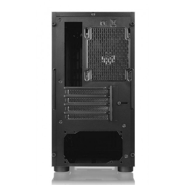THERMALTAKE PC case micro tower Versa H18, 398x205x439mm, 1x fan, μαύρο THERMALTAKE PC case micro tower Versa H18, 398x205x439mm, 1x fan, μαύρο