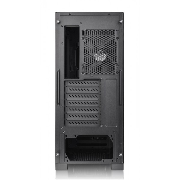 THERMALTAKE PC case mid tower Versa T25 TG, 416x210x480mm, 1x fan, μαύρο THERMALTAKE PC case mid tower Versa T25 TG, 416x210x480mm, 1x fan, μαύρο