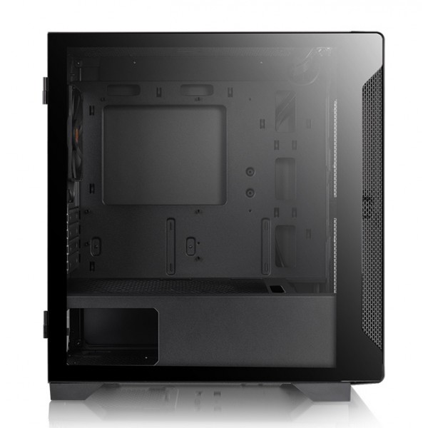 THERMALTAKE PC case micro tower S100 TG, 411x220x441mm, 1x fan, μαύρο