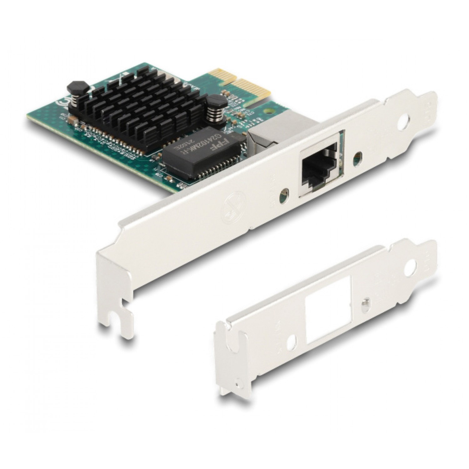 DELOCK κάρτα επέκτασης PCIe x1 σε 1x RJ45 Gigabit 88204, 1000Mbps