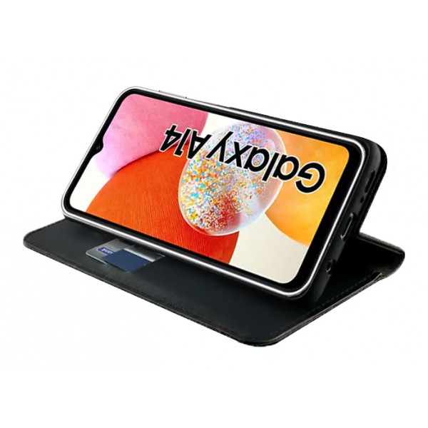 POWERTECH θήκη Magnet Elite MOB-1822 για Samsung A14 5G, μαύρη