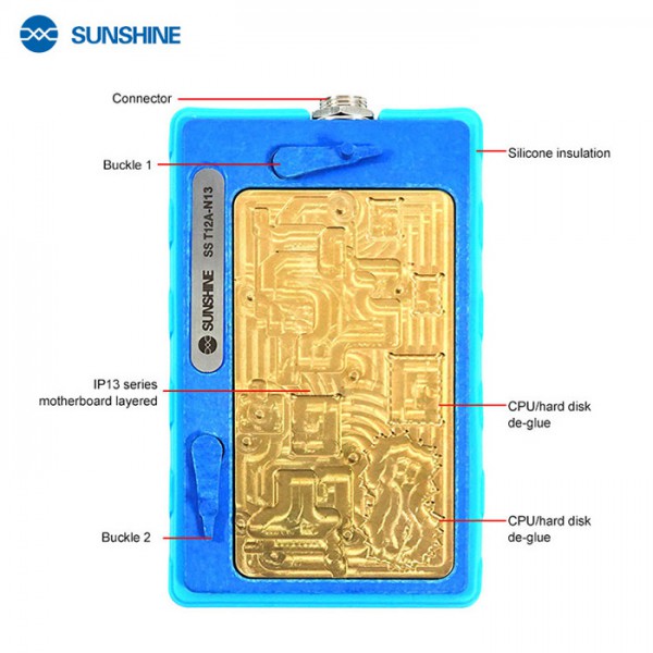 SUNSHINE βάση motherboard SS-T12A-N13 για iPhone 13 series, θερμαινόμενη SUNSHINE βάση motherboard SS-T12A-N13 για iPhone 13 series, θερμαινόμενη