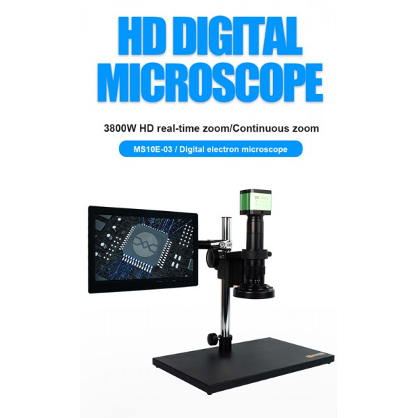 SUNSHINE ψηφιακό μικροσκόπιο MS10E-03 με 10.1" οθόνη, 8x, LED, 38MP SUNSHINE ψηφιακό μικροσκόπιο MS10E-03 με 10.1" οθόνη, 8x, LED, 38MP