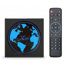 TV Box X98 mini, 4K, S905W2, 4/32GB, WiFi 2.4/5GHz, Android 11