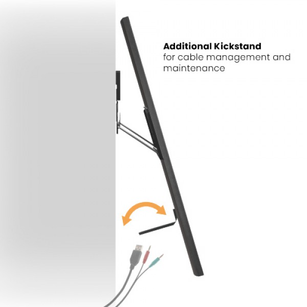 BRATECK επιτοίχια βάση LED-1948 για TV 43"-100", ultra slim, έως 75kg BRATECK επιτοίχια βάση LED-1948 για TV 43"-100", ultra slim, έως 75kg