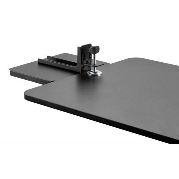 BRATECK ράφι γραφείου DET-1-1, μεταλλικό, 305x270x21mm, 15kg, μαύρο BRATECK ράφι γραφείου DET-1-1, μεταλλικό, 305x270x21mm, 15kg, μαύρο