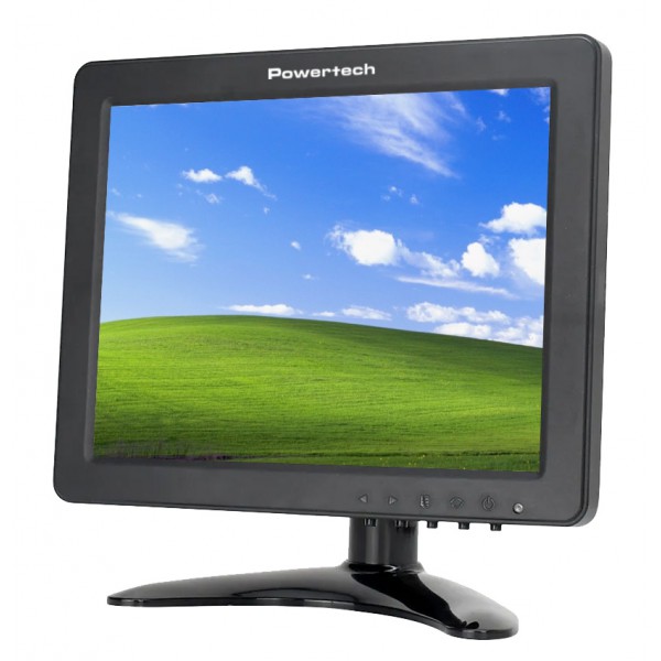 POWERTECH οθόνη LED PT-1108 8" 1024x768, IPS, HDMI/VGA/AV/BNC/USB, μαύρη POWERTECH οθόνη LED PT-1108 8" 1024x768, IPS, HDMI/VGA/AV/BNC/USB, μαύρη