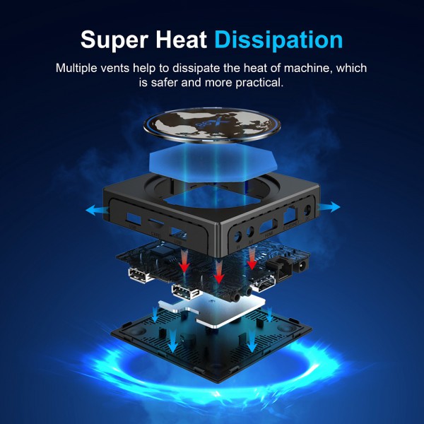 TV Box X98 mini, 4K, S905W2, 4/32GB, WiFi 2.4/5GHz, Android 11 TV Box X98 mini, 4K, S905W2, 4/32GB, WiFi 2.4/5GHz, Android 11