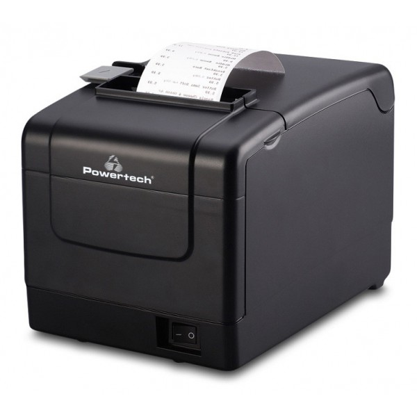 POWERTECH θερμικός εκτυπωτής αποδείξεων PT-1106, USB & Bluetooth