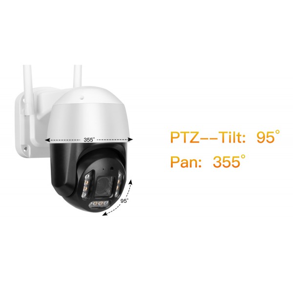VSTARCAM smart IP κάμερα CS68-X5, IP66, 3MP, WiFi, PTZ