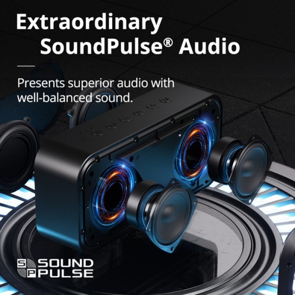 TRONSMART φορητό ηχείο Force SE 50W, Bluetooth NFC, 7200mAh, IPX7, μαύρο TRONSMART φορητό ηχείο Force SE 50W, Bluetooth NFC, 7200mAh, IPX7, μαύρο