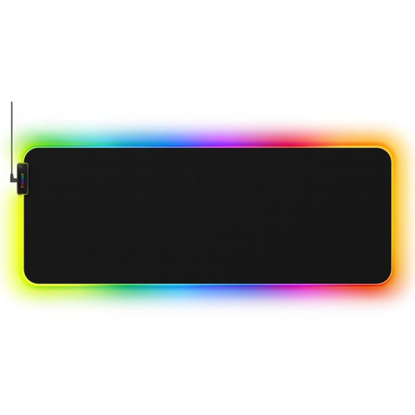 TRONSMART gaming mouse pad Spire με RGB φωτισμό, 800x300x4mm, μαύρο
