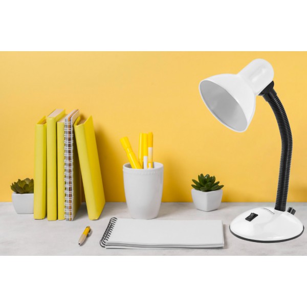 ESPERANZA φωτιστικό γραφείου Arcturus ELD107W, E27, λευκό