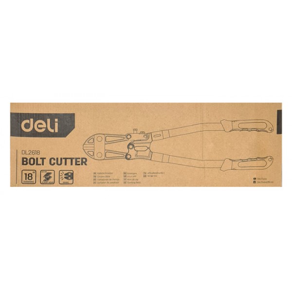 DELI κόφτης σύρματος DL2618, 450mm, 56HRC DELI κόφτης σύρματος DL2618, 450mm, 56HRC