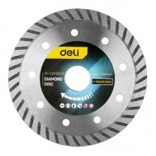 DELI δίσκος κοπής διαμαντέ DH-CQP125-E1, δομικών υλικών, 125mm, 12250rpm