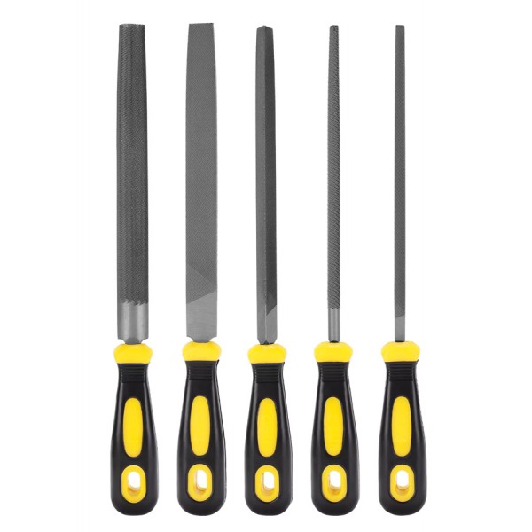 DELI σετ λίμες μετάλλου DL352085 με αντιολισθητική λαβή, 200mm, 5τμχ DELI σετ λίμες μετάλλου DL352085 με αντιολισθητική λαβή, 200mm, 5τμχ