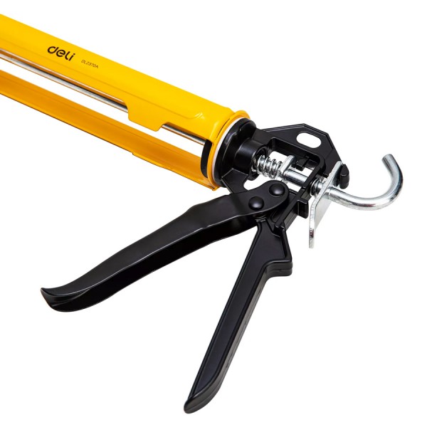 DELI πιστόλι σιλικόνης DL2370A, ανοικτού τύπου, 250mm DELI πιστόλι σιλικόνης DL2370A, ανοικτού τύπου, 250mm