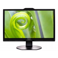 PHILIPS used οθόνη 241P6Q LED, 23.8" Full HD, VGA/DVI/DP/HDMI, cam, GB