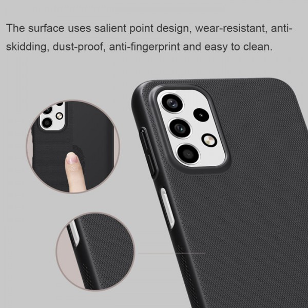 NILLKIN θήκη Super Frosted Shield για Samsung Galaxy A23 4G/5G, μπλε NILLKIN θήκη Super Frosted Shield για Samsung Galaxy A23 4G/5G, μπλε