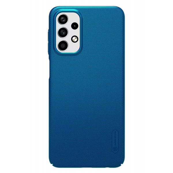 NILLKIN θήκη Super Frosted Shield για Samsung Galaxy A23 4G/5G, μπλε NILLKIN θήκη Super Frosted Shield για Samsung Galaxy A23 4G/5G, μπλε