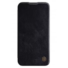 NILLKIN θήκη Qin Pro για Samsung Galaxy A54 5G, δερμάτινη, μαύρη