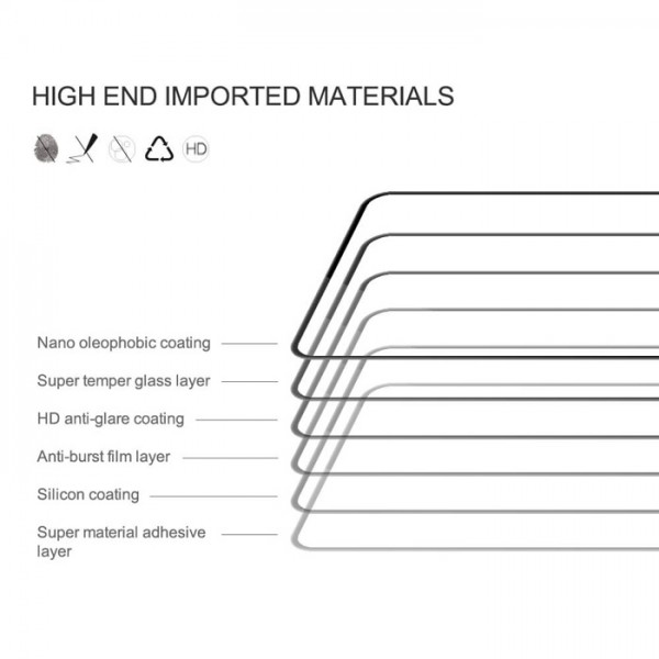 NILLKIN tempered glass 2.5D CP+PRO, Samsung A03/A03S/A02S/A03 Core/A025G NILLKIN tempered glass 2.5D CP+PRO, Samsung A03/A03S/A02S/A03 Core/A025G