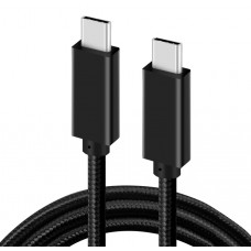 POWERTECH καλώδιο USB-C PTH-091, 100W, 20Gbps, 4K, E-mark, 1.5m, μαύρο