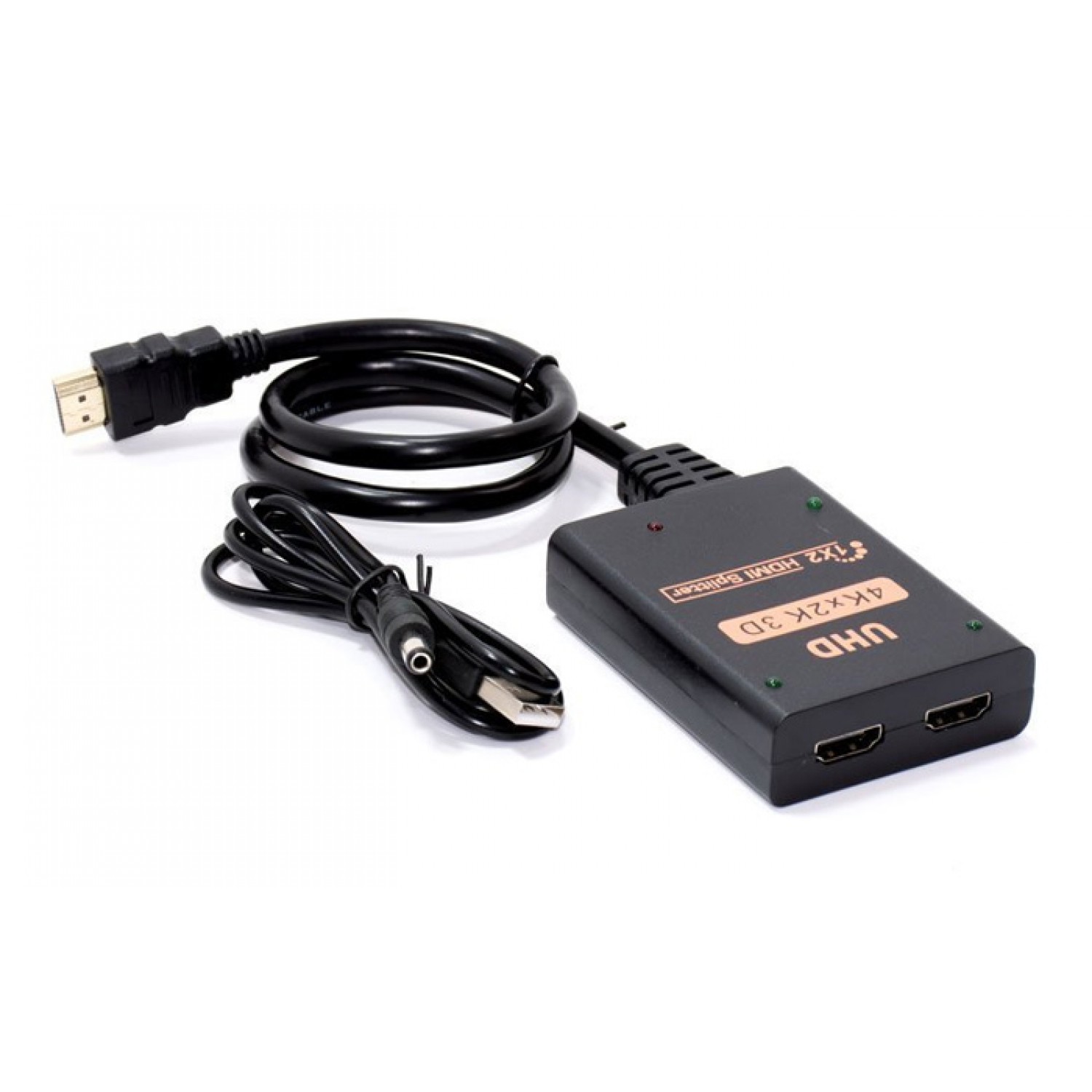 HDMI splitter CAB-H156, 1-in σε 2-out, 4K/60Hz, HDR/HDCP, 50cm, μαύρο HDMI splitter CAB-H156, 1-in σε 2-out, 4K/60Hz, HDR/HDCP, 50cm, μαύρο