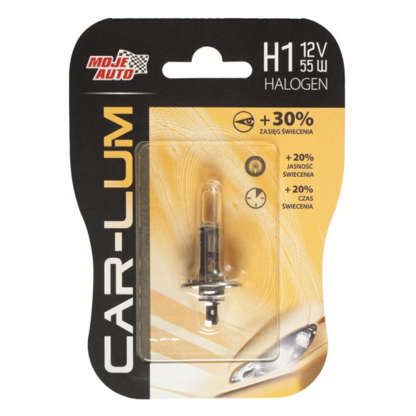 MOJE AUTO λάμπα αυτοκινήτου 91-001, H1, αλογόνου, 12V, 55W MOJE AUTO λάμπα αυτοκινήτου 91-001, H1, αλογόνου, 12V, 55W