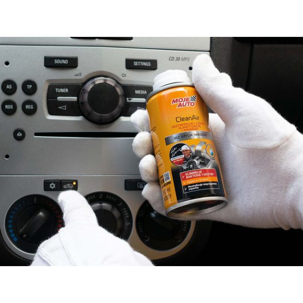 MOJE AUTO σπρέι καθαρισμού κλιματιστικού αυτοκινήτου CleanAir, 150ml MOJE AUTO σπρέι καθαρισμού κλιματιστικού αυτοκινήτου CleanAir, 150ml