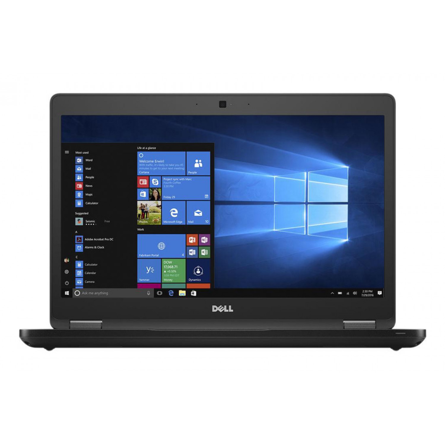 DELL Laptop Latitude 5491, i5-8400H, 8/512GB M.2 14" Cam, Win 10 Pro, FR DELL Laptop Latitude 5491, i5-8400H, 8/512GB M.2 14" Cam, Win 10 Pro, FR