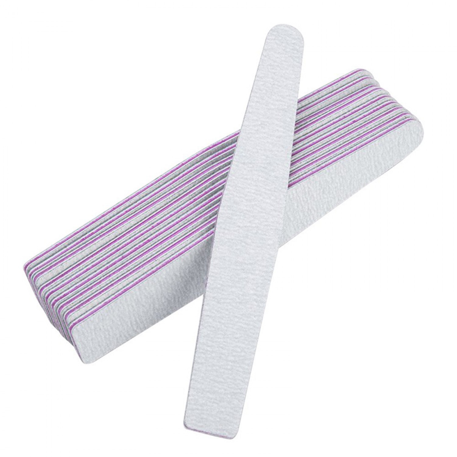 Λίμες νυχιών BTHU-0032, 2 όψεων, ρόμβος, 100/180, γυαλόχαρτο, 25τμχ Λίμες νυχιών BTHU-0032, 2 όψεων, ρόμβος, 100/180, γυαλόχαρτο, 25τμχ