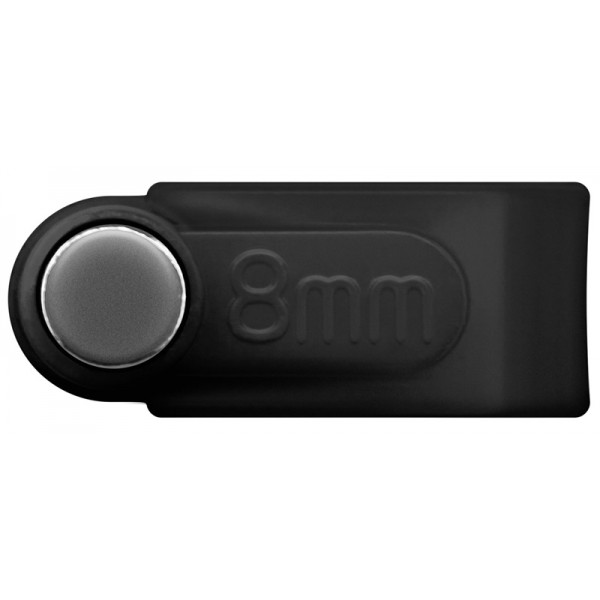 GOOBAY ρόκα στήριξης καλωδίων 64681, 8mm, μαύρο, 100τμχ GOOBAY ρόκα στήριξης καλωδίων 64681, 8mm, μαύρο, 100τμχ