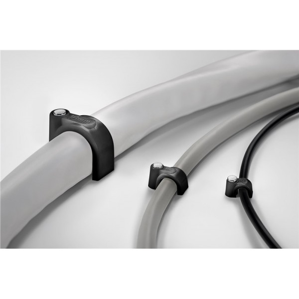 GOOBAY ρόκα στήριξης καλωδίων 64681, 8mm, μαύρο, 100τμχ GOOBAY ρόκα στήριξης καλωδίων 64681, 8mm, μαύρο, 100τμχ