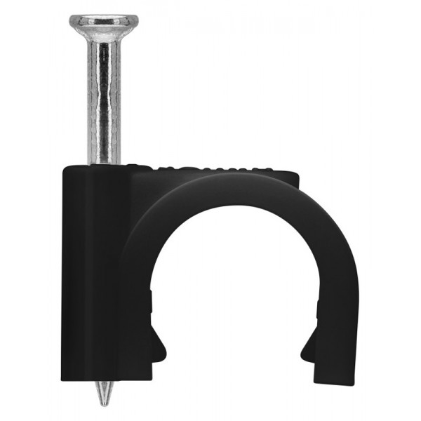 GOOBAY ρόκα στήριξης καλωδίων 64683, 10mm, μαύρο, 100τμχ GOOBAY ρόκα στήριξης καλωδίων 64683, 10mm, μαύρο, 100τμχ